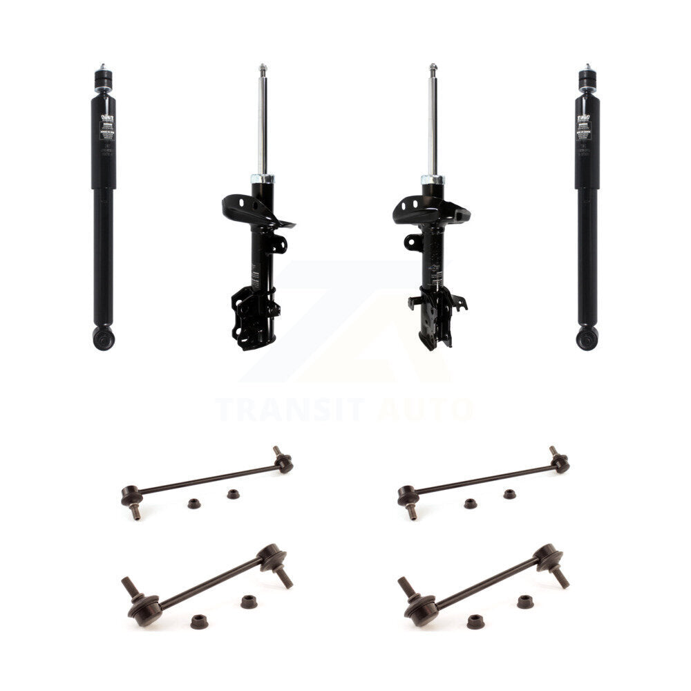 Strut Rear Shock & TOR Bar Link Front Kit (8Pc) For 2007-2012 Acura RDX