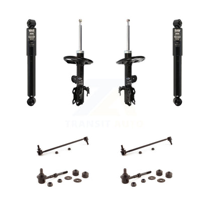 Strut Rear Shock & TOR Bar Link Front Kit (8Pc) For 2006-2012 Toyota RAV4