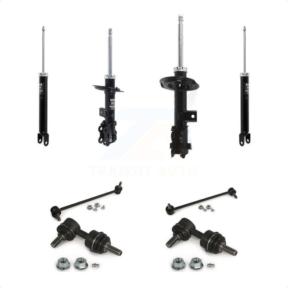 Strut Rear Shock & TQ Bar Link Front Kit (8Pc) For 2012 Kia Optima LX/EX/SX