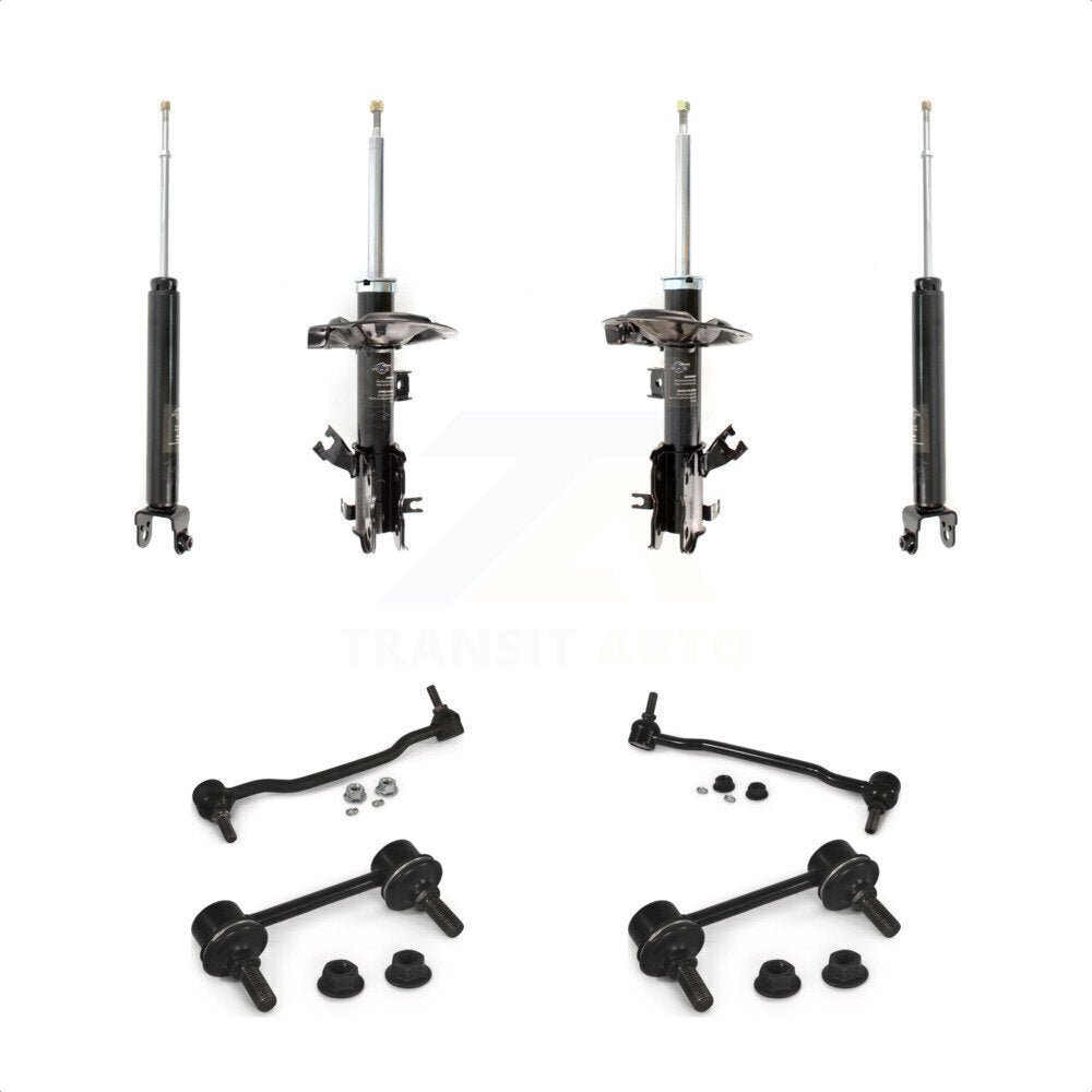 Strut Rear Shock & TQ Bar Link Front Kit (8Pc) For 2004-2008 Nissan Maxima