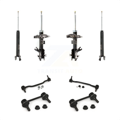 Strut Rear Shock & TQ Bar Link Front Kit (8Pc) For 2004-2008 Nissan Maxima