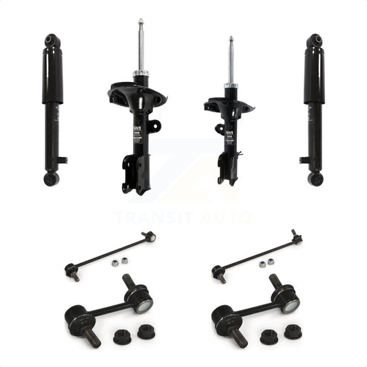 Strut Rear Shock & TQ Bar Link Front Kit (8Pc) For 07-12 Hyundai Veracruz