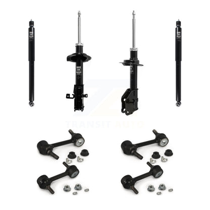 Strut Rear Shock & TQ Bar Link Front Kit (8Pc) For Ford Edge Lincoln MKX