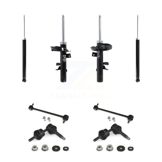 Suspension Strut Rear Shock & TQ Bar Link Front Kit (8Pc) For Ford C-Max