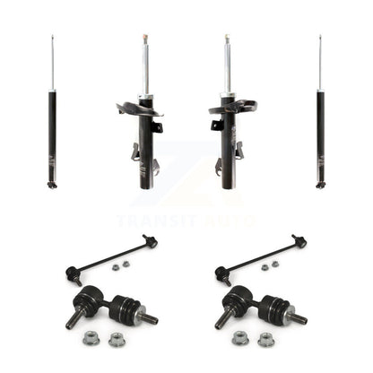 Suspension Strut Rear Shock & TQ Bar Link Front Kit (8Pc) For Mazda 3 5