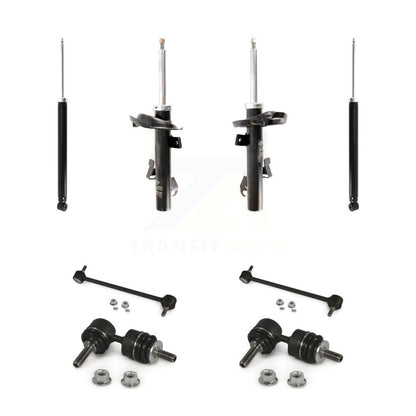 Suspension Strut Rear Shock & TQ sway Bar Link Front Kit (8Pc) For Mazda 3