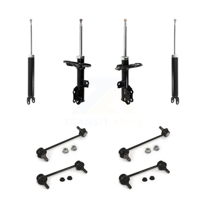Strut Rear Shock & TQ sway Bar Link Front Kit (8Pc) For Hyundai Elantra