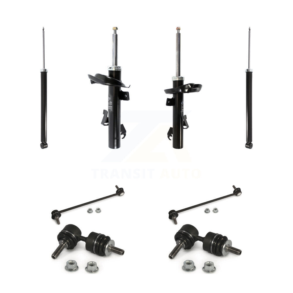 Strut Rear Shock & TQ sway Bar Link Front Kit (8Pc) For Volvo S40 C30 V50