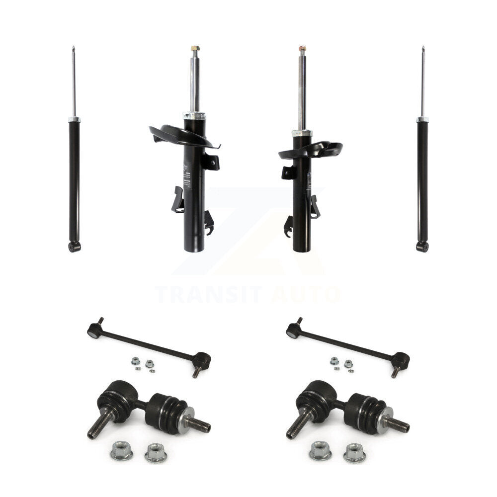 Strut Rear Shock & TQ sway Bar Link Front Kit (8Pc) For Volvo S40 C30 V50