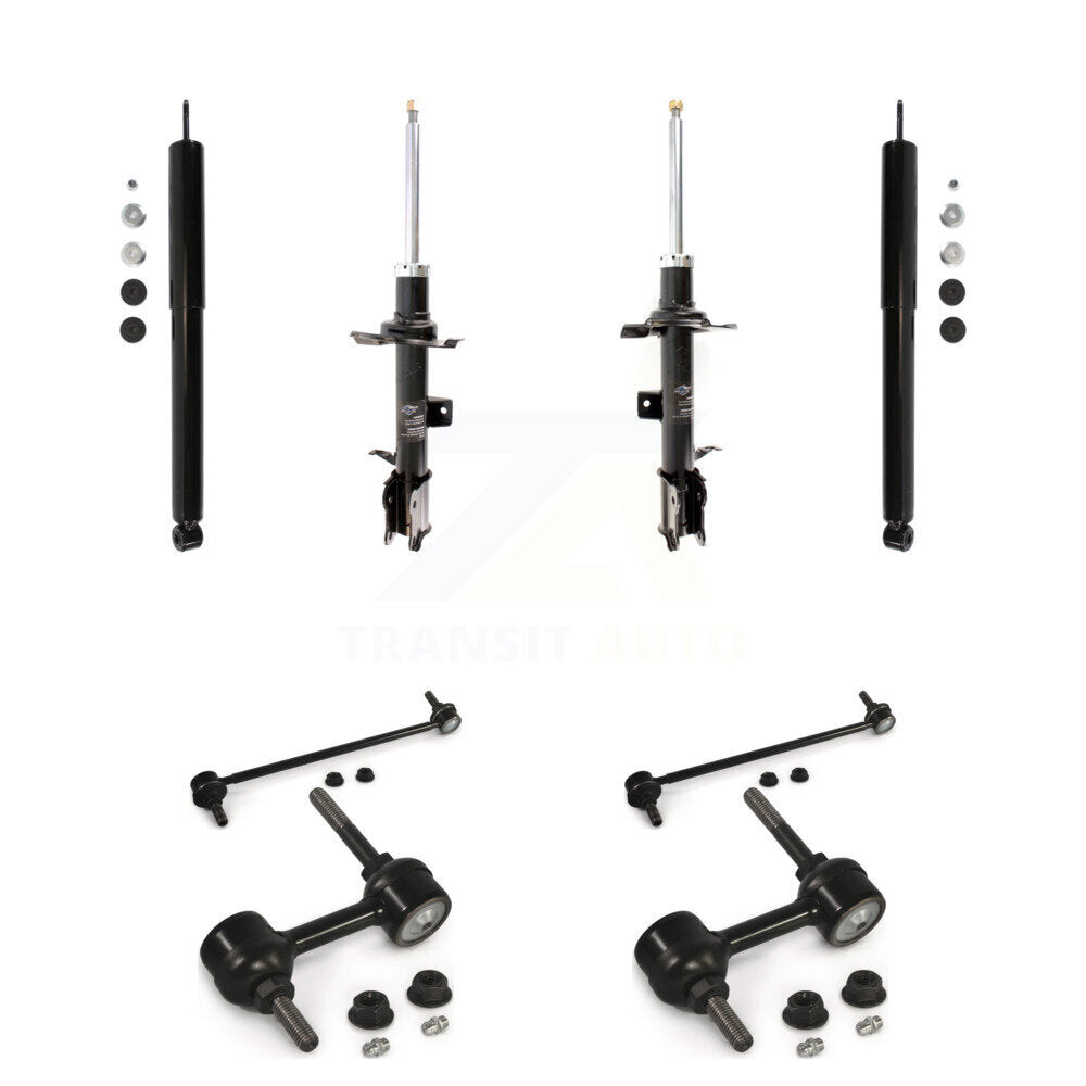 Strut Rear Shock & TQ sway Bar Link Front Kit (8Pc) For Ford Escape Mazda
