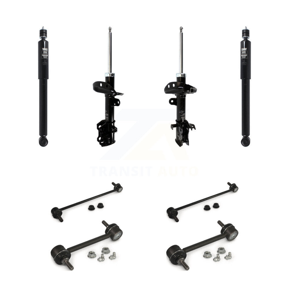Strut Rear Shock & TQ sway Bar Link Front Kit (8Pc) For 2007-2012 Acura RDX