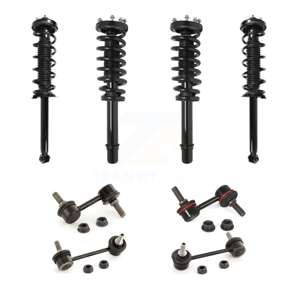 Complete Strut & TOR sway Bar Link Front Rear Kit (8Pc) For 2004-2006 Acura TL