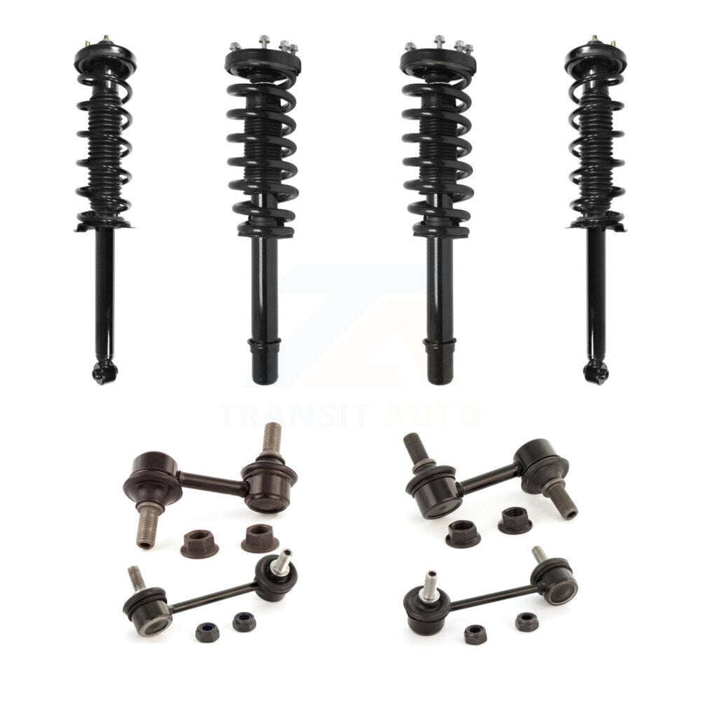 Complete Strut & TOR sway Bar Link Front Rear Kit (8Pc) For 2007-2008 Acura TL