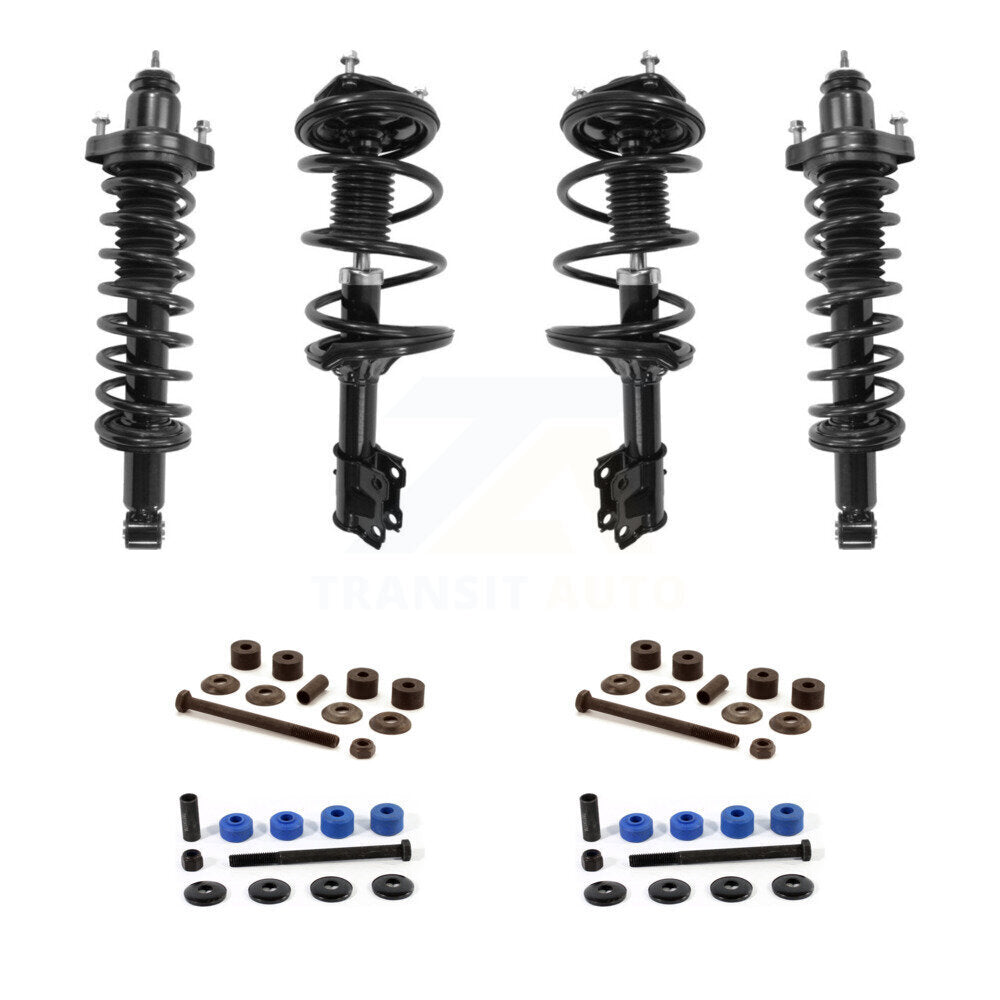 Complete suspension Strut & TOR Bar Link Front Rear Kit For Mitsubishi Lancer