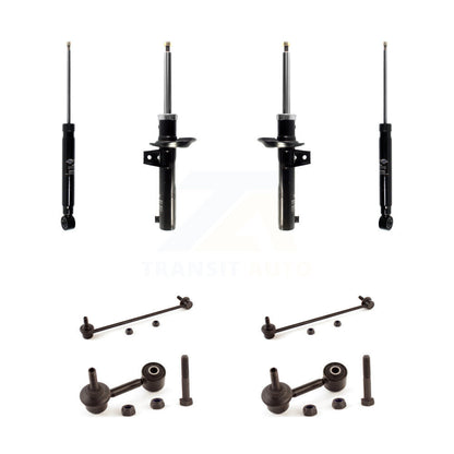 Strut Rear Shock & TOR Bar Link Front Kit For Volkswagen Jetta Golf Rabbit