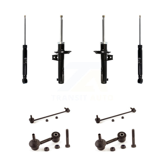 Strut Rear Shock & TOR Bar Link Front Kit For Volkswagen Jetta GTI Audi A3