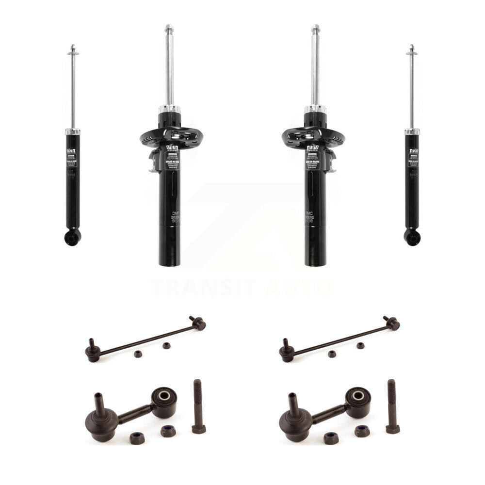 Strut Rear Shock & TOR Bar Link Front Kit For 2015 Volkswagen Jetta S/Base