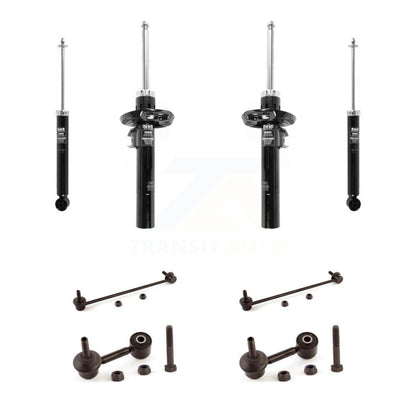 Strut Rear Shock & TOR Bar Link Front Kit For 2015 Volkswagen Jetta S/Base