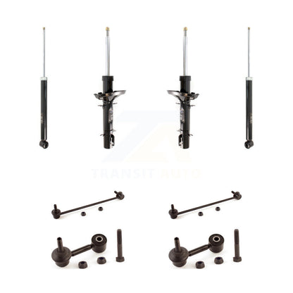 Suspension Strut Rear Shock & TOR Bar Link Front Kit For Volkswagen Jetta