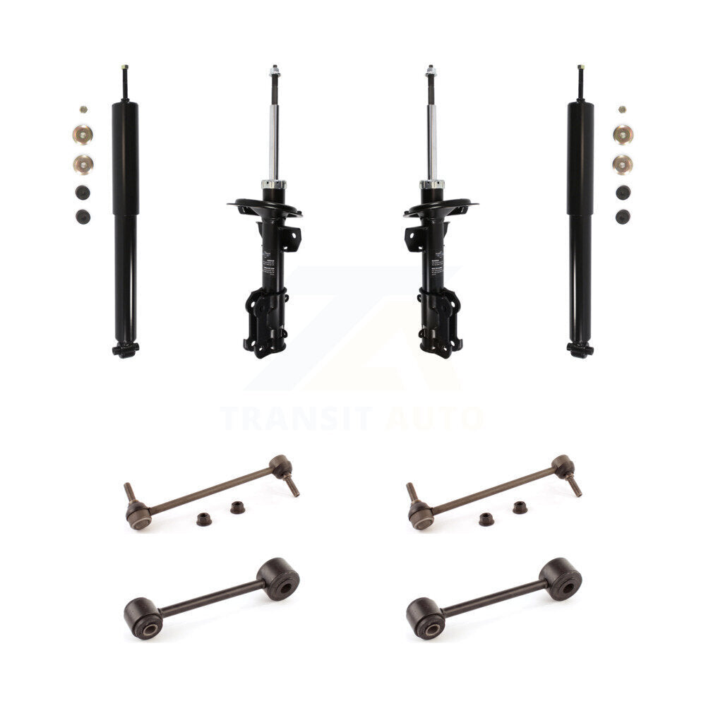 Suspension Strut Rear Shock & TOR sway Bar Link Front Kit For Ford Mustang
