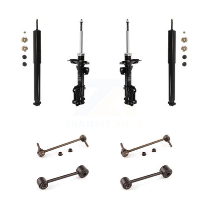 Suspension Strut Rear Shock & TOR sway Bar Link Front Kit For Ford Mustang