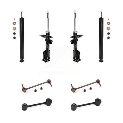 Suspension Strut Rear Shock & TOR sway Bar Link Front Kit For Ford Mustang