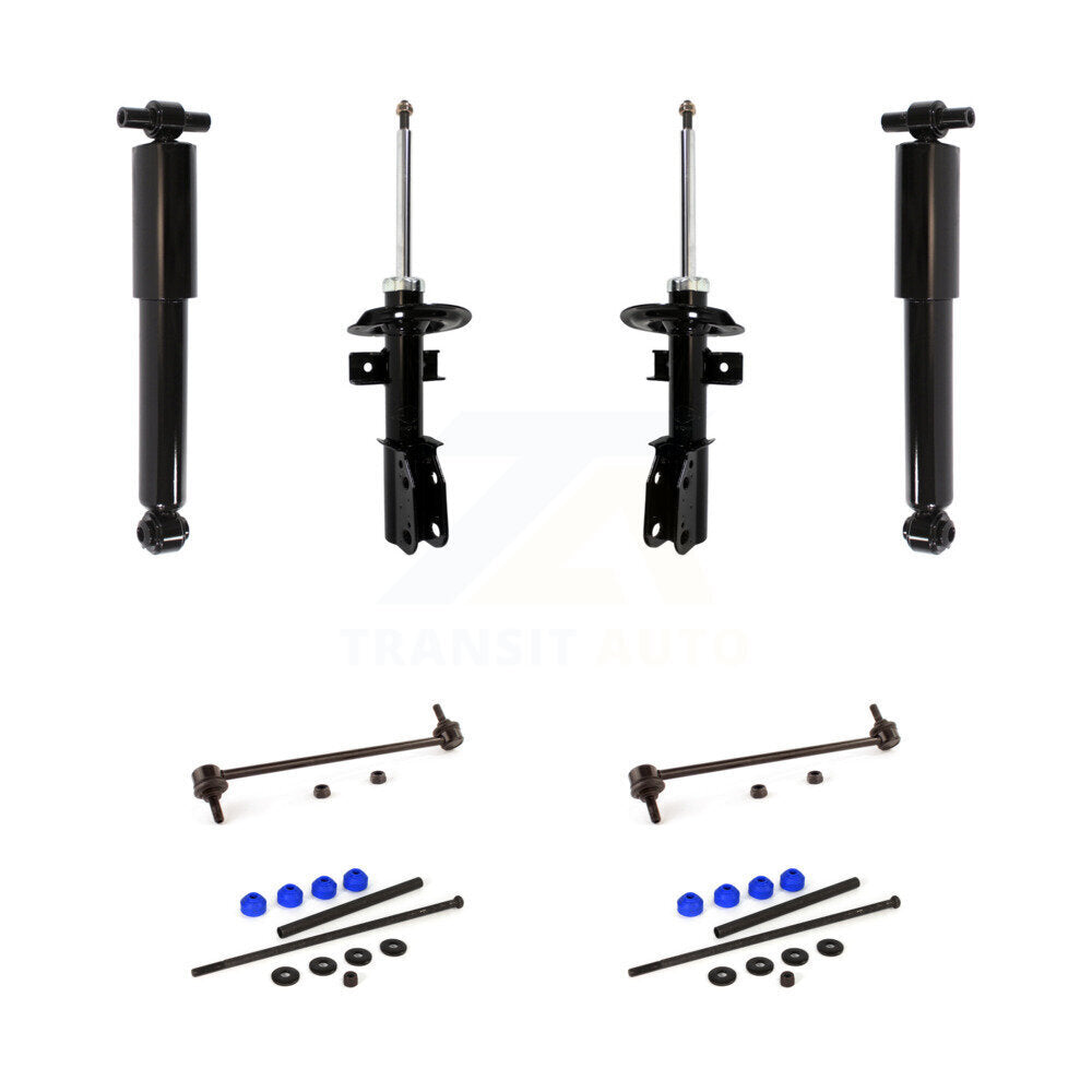 Strut Rear Shock & TOR sway Bar Link Front Kit For GMC Acadia Buick Enclave