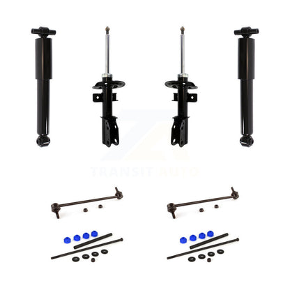 Strut Rear Shock & TOR sway Bar Link Front Kit For GMC Acadia Buick Enclave