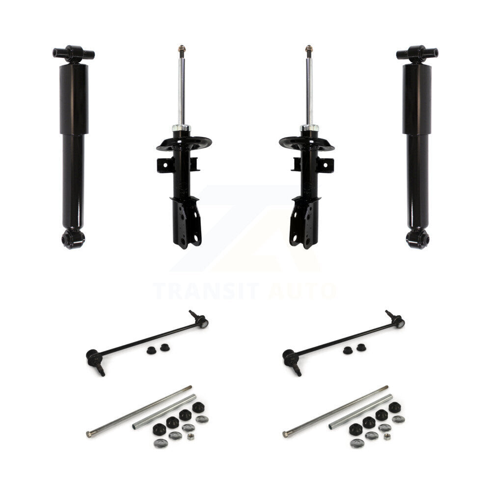 Strut Rear Shock & TQ sway Bar Link Front Kit For GMC Acadia Buick Enclave