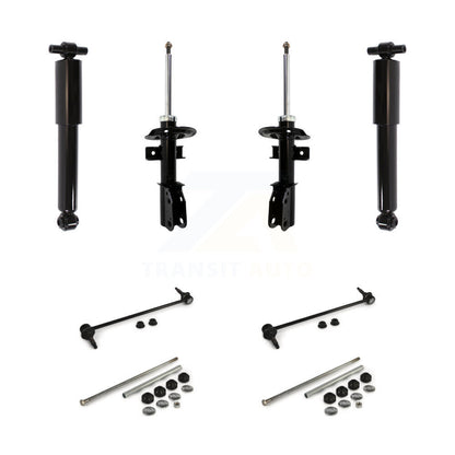 Strut Rear Shock & TQ sway Bar Link Front Kit For GMC Acadia Buick Enclave