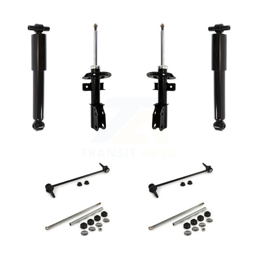 Strut Rear Shock & TQ sway Bar Link Front Kit For GMC Acadia Buick Enclave