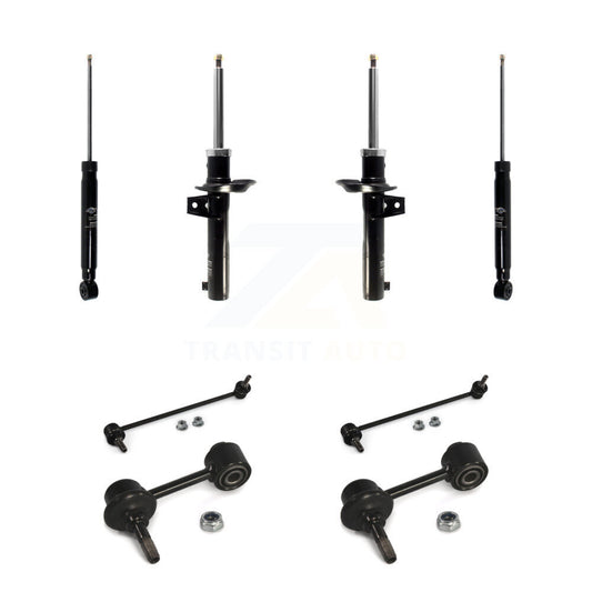 Strut Rear Shock & TQ Bar Link Front Kit For Volkswagen Jetta Golf Rabbit