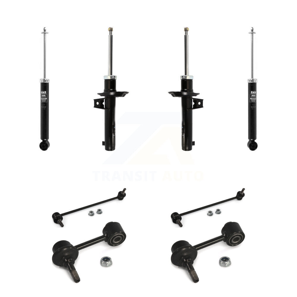 Strut Rear Shock & TQ Bar Link Front Kit For Volkswagen Jetta Generation VI