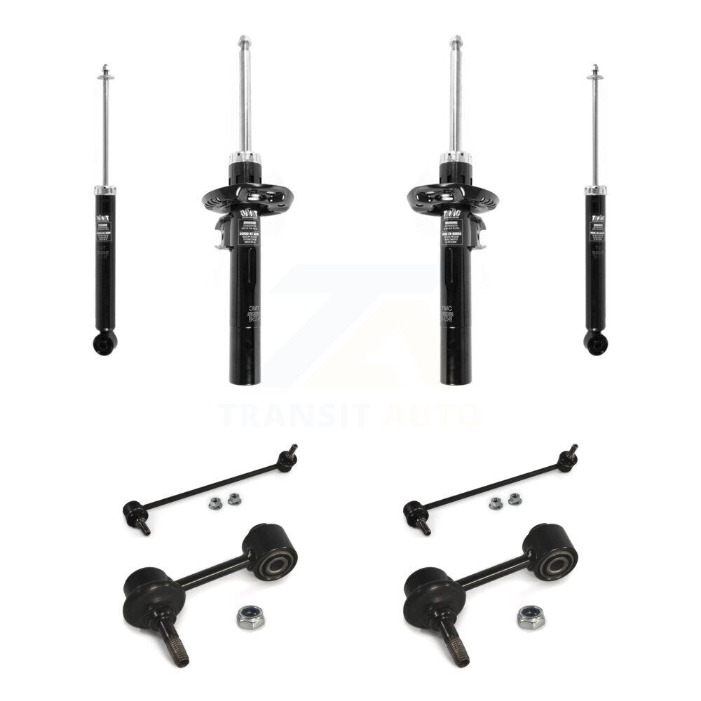 Strut Rear Shock & TQ Bar Link Front Kit For 2015 Volkswagen Jetta S/Base