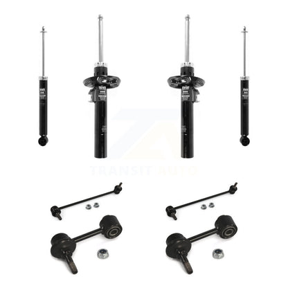 Strut Rear Shock & TQ Bar Link Front Kit For 2015 Volkswagen Jetta S/Base