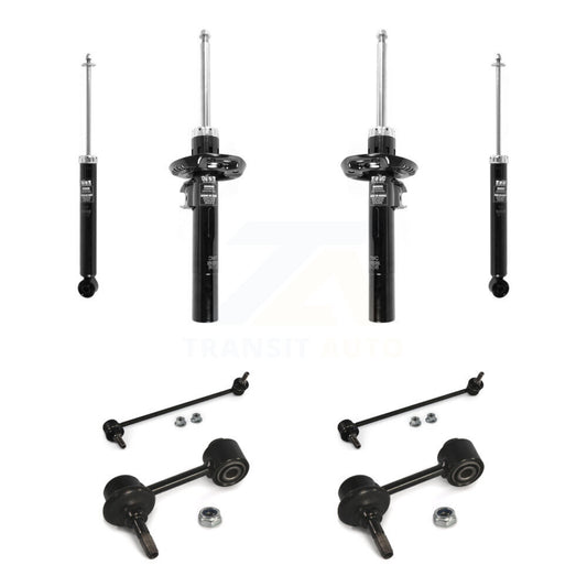 Strut Rear Shock & TQ Bar Link Front Kit For 2015 Volkswagen Jetta S/Base