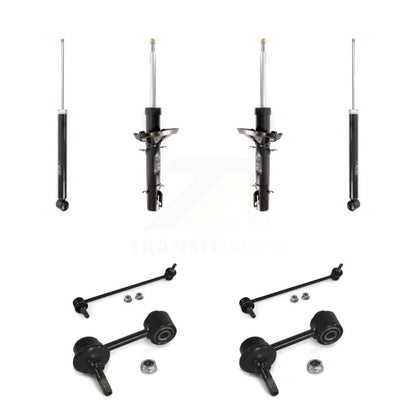 Strut Rear Shock & TQ Bar Link Front Kit For Volkswagen Jetta Generation IV