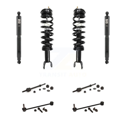 Complete Strut Rear Shock & TOR Bar Link Front Kit For Ram 1500 Classic 4WD