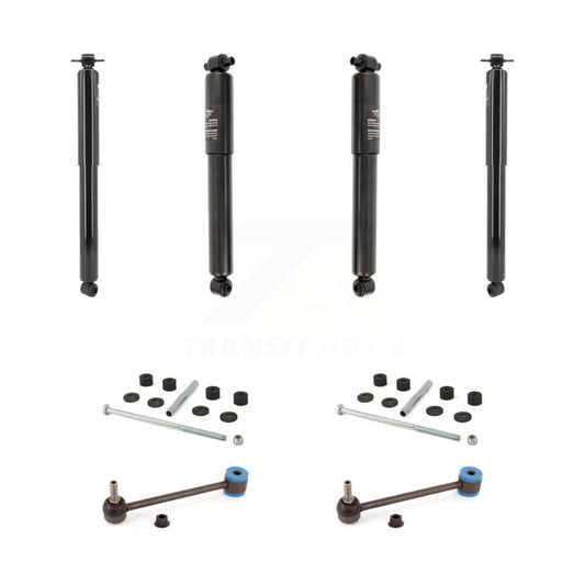 Suspension Shock & TOR Bar Link Front Rear Kit For 2000 GMC Yukon 4WD with 5.7L