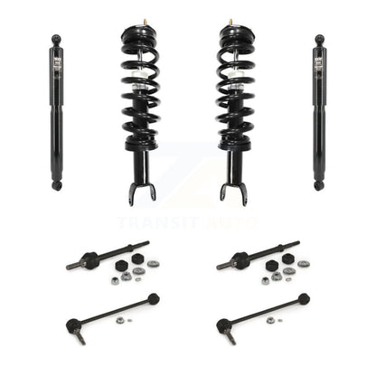 Complete Strut Rear Shock & TQ Bar Link Front Kit For Ram 1500 Classic 4WD