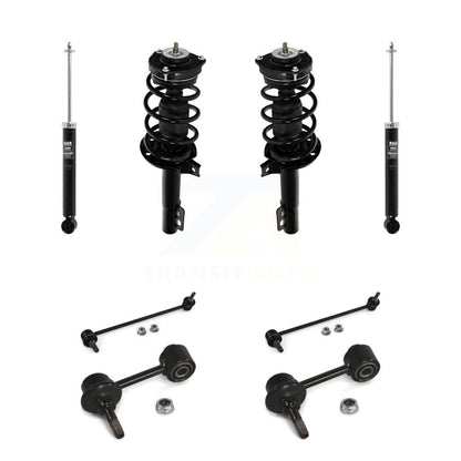 Complete Strut Rear Shock & TQ sway Bar Link Front Kit For Volkswagen Jetta