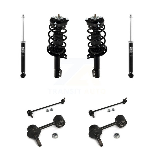 Complete Strut Rear Shock & TQ sway Bar Link Front Kit For Volkswagen Jetta
