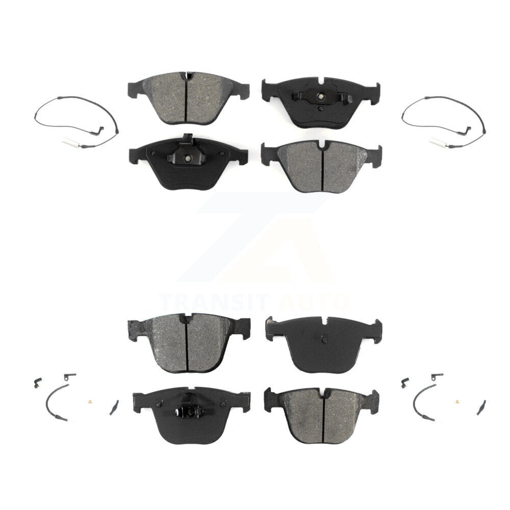 Semi-Metallic Brake Pad Wear Sensor Front Rear Kit For BMW 750i 750Li 745i 745Li