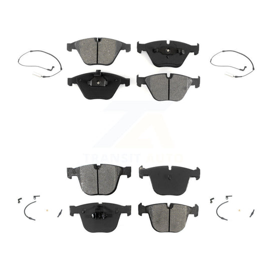 Semi-Metallic Brake Pad Wear Sensor Front Rear Kit For BMW 750i 750Li 745i 745Li