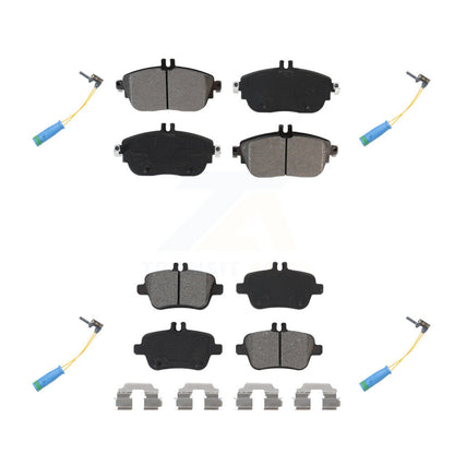 Semi-Metallic Brake Pad Wear Sensor Front Rear Kit For Mercedes-Benz CLA250 2.0L