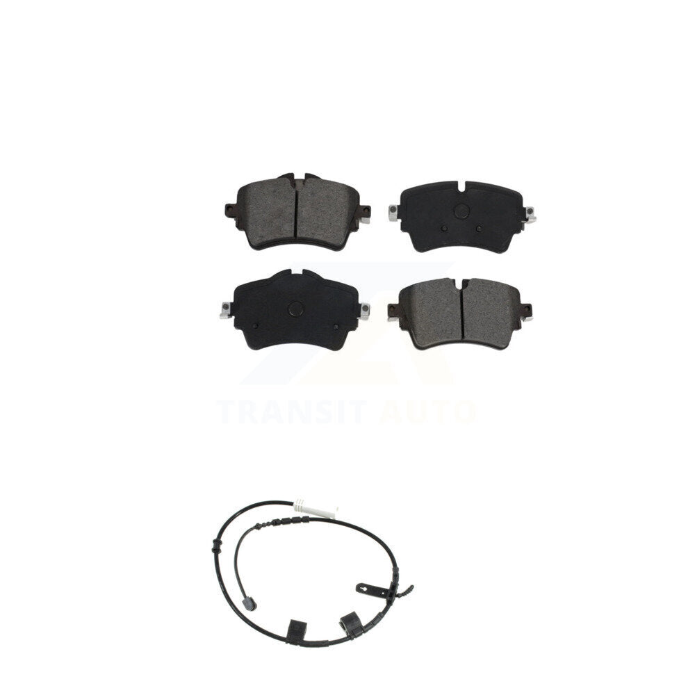 Semi-Metallic Disc Brake Pad And Wear Sensor Front Kit For 2015 Mini Cooper 1.6L