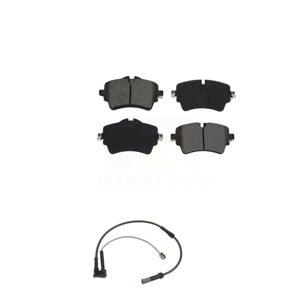 Semi-Metallic Disc Brake Pads And Wear Sensors Front Kit For Mini Cooper Clubman