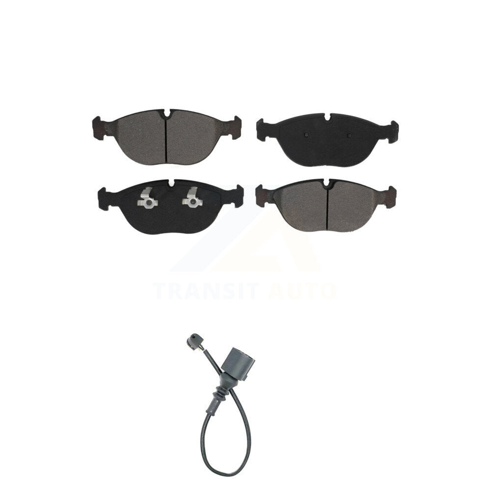 Semi-Metallic Brake Pad Wear Sensor Front Kit For Audi TT Quattro Volkswagen R32