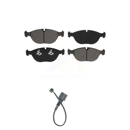 Semi-Metallic Brake Pad Wear Sensor Front Kit For Audi TT Quattro Volkswagen R32