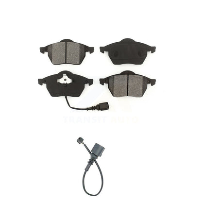 Semi-Metallic Disc Brake Pad And Extra Wear Sensor Front Kit For Audi TT Quattro